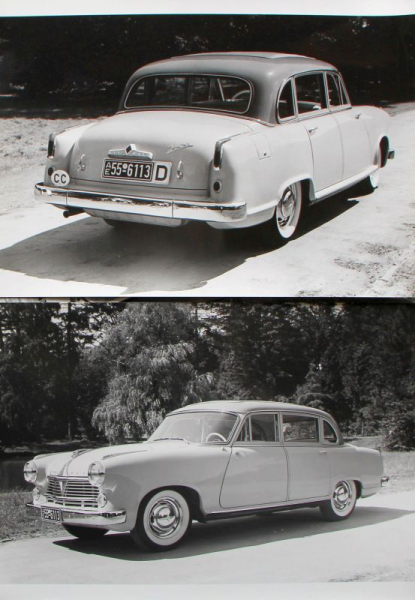 Borgward Hansa 2400 Pullman 1955 eleven Factoryphotos (10161)